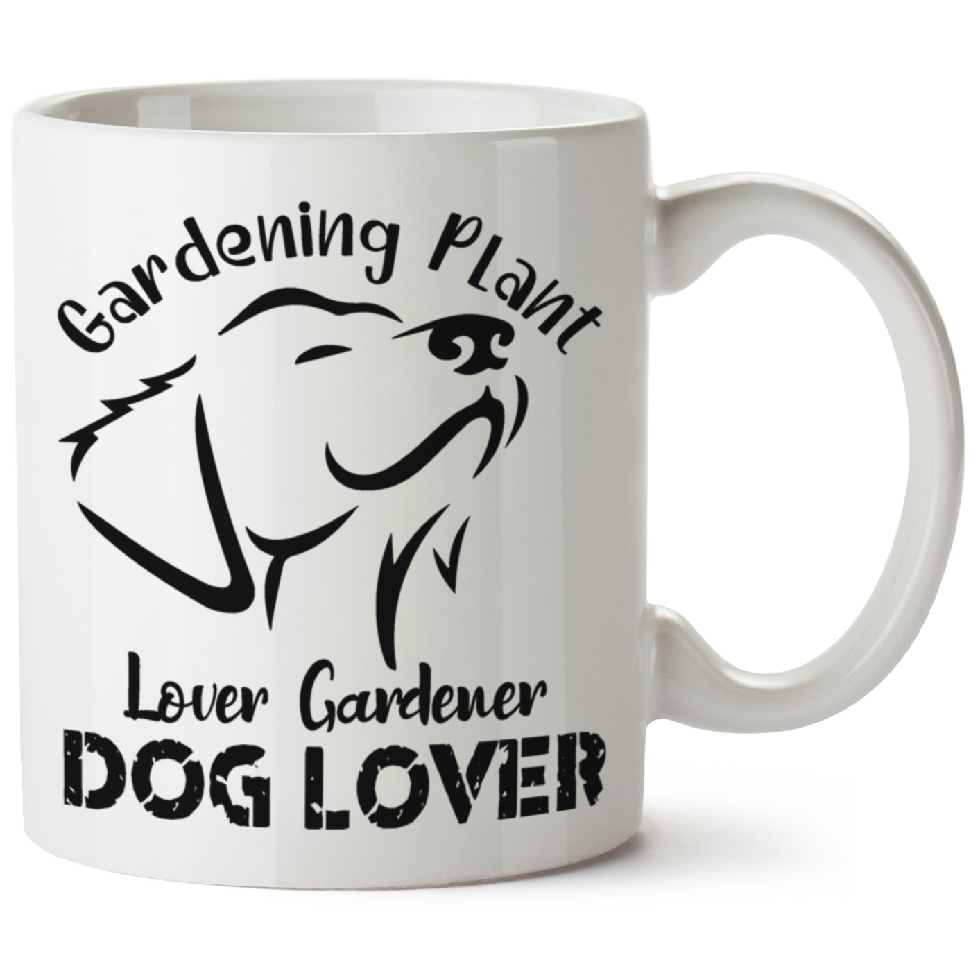 Köpek Baskılı Porselen Kupa Bardak