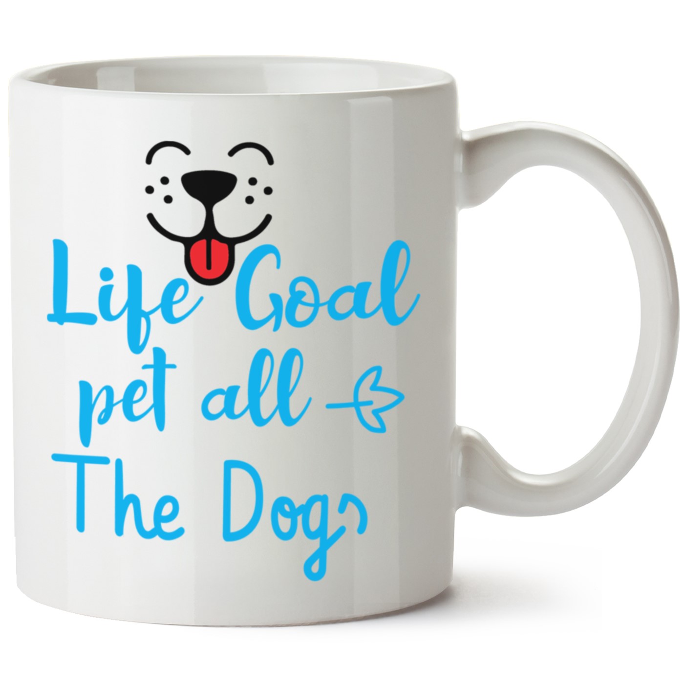 Köpek Baskılı Porselen Kupa Bardak