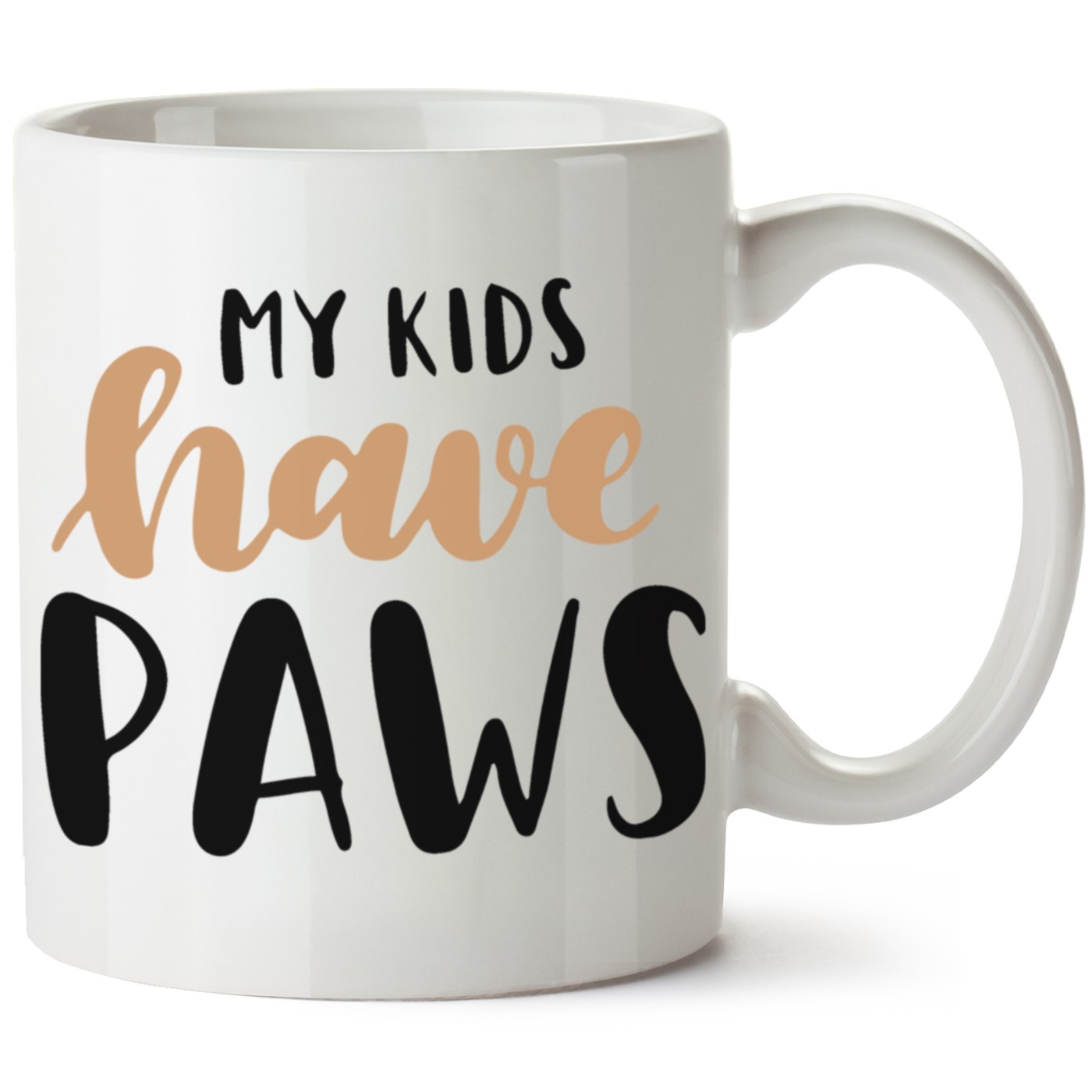 Köpek Baskılı Porselen Kupa Bardak