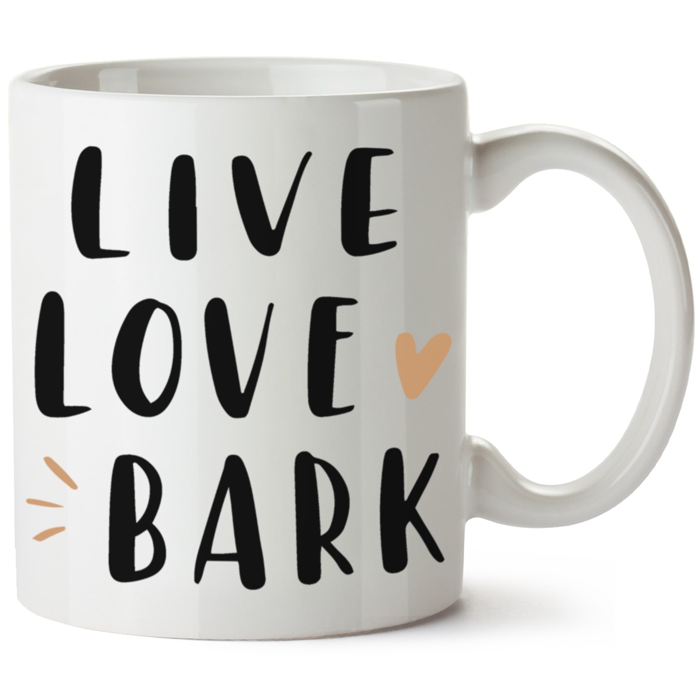 Köpek Baskılı Porselen Kupa Bardak