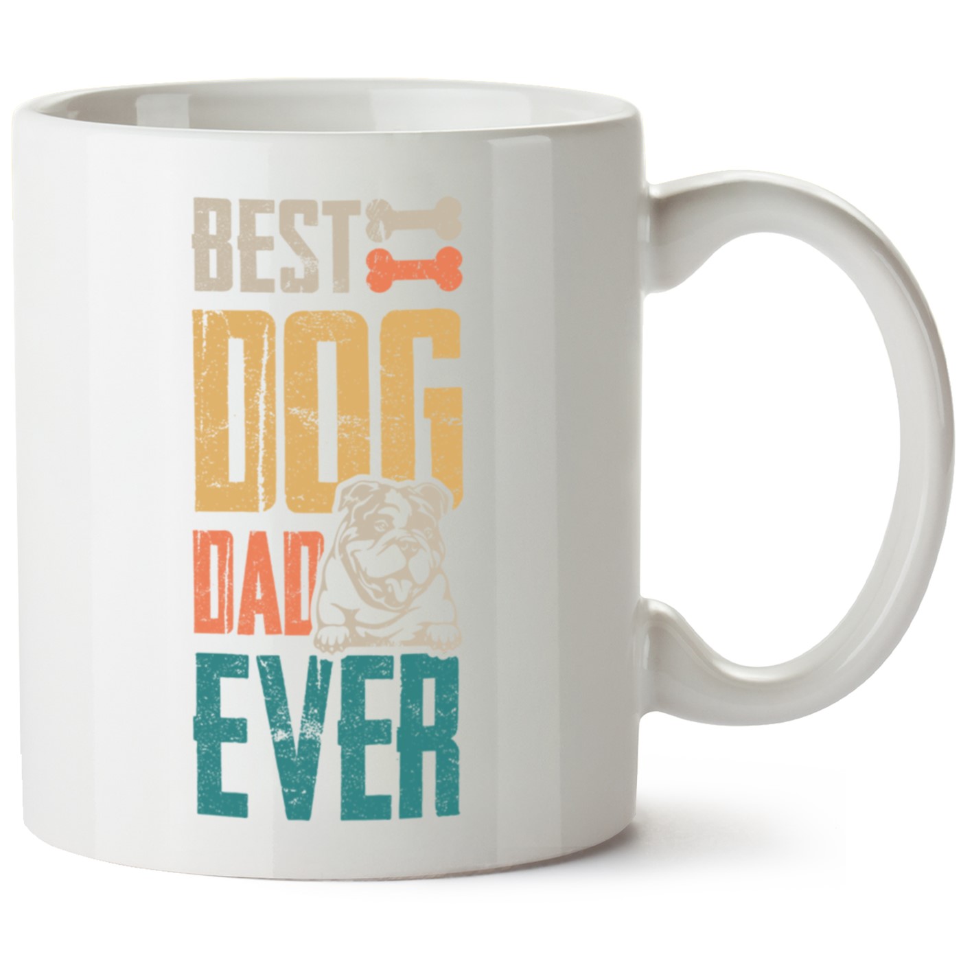 Köpek Baskılı Porselen Kupa Bardak