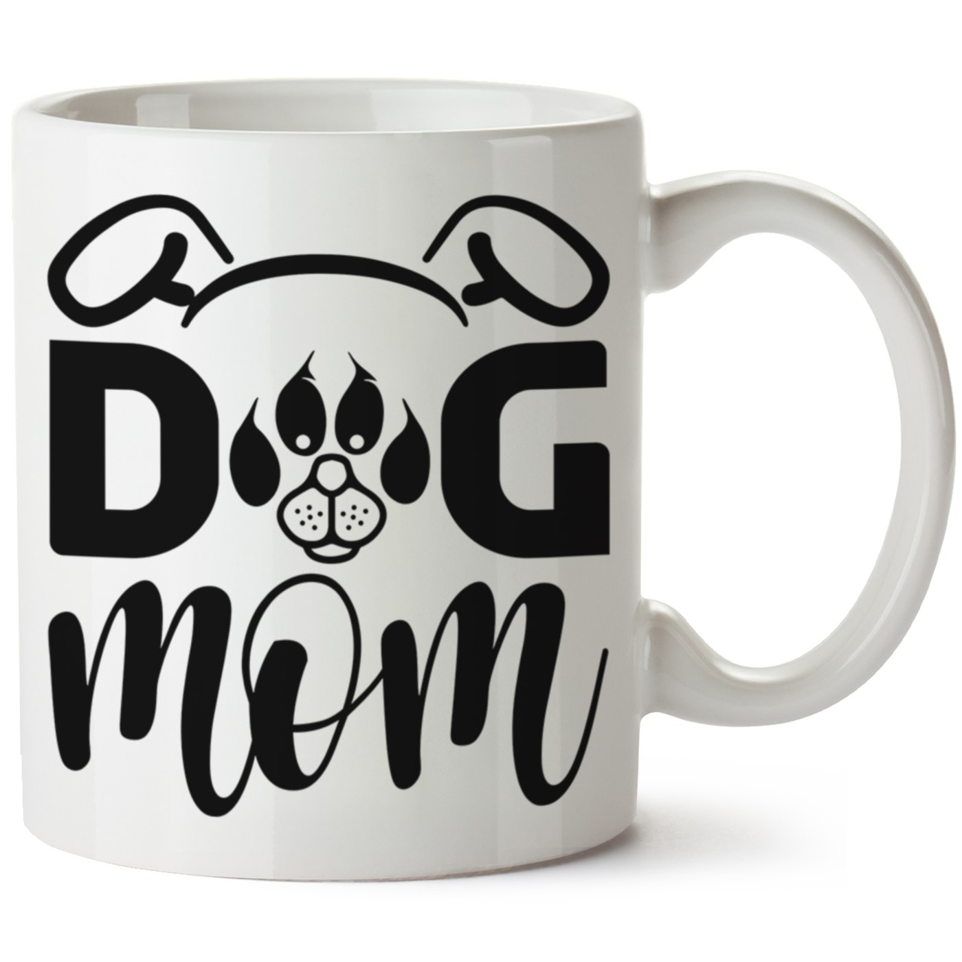 Köpek Baskılı Porselen Kupa Bardak