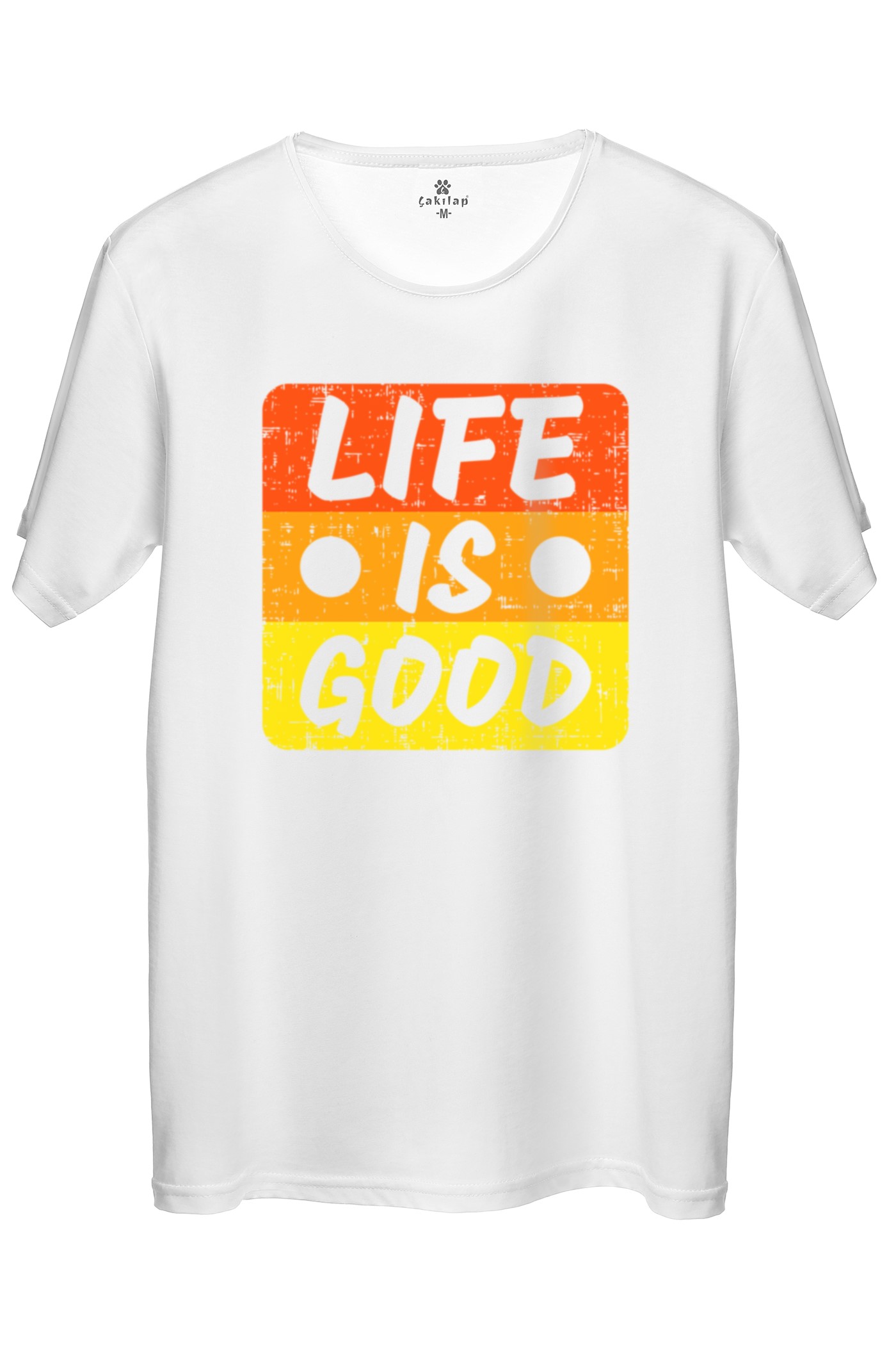 Life İs Good  Baskılı Regular Tişört
