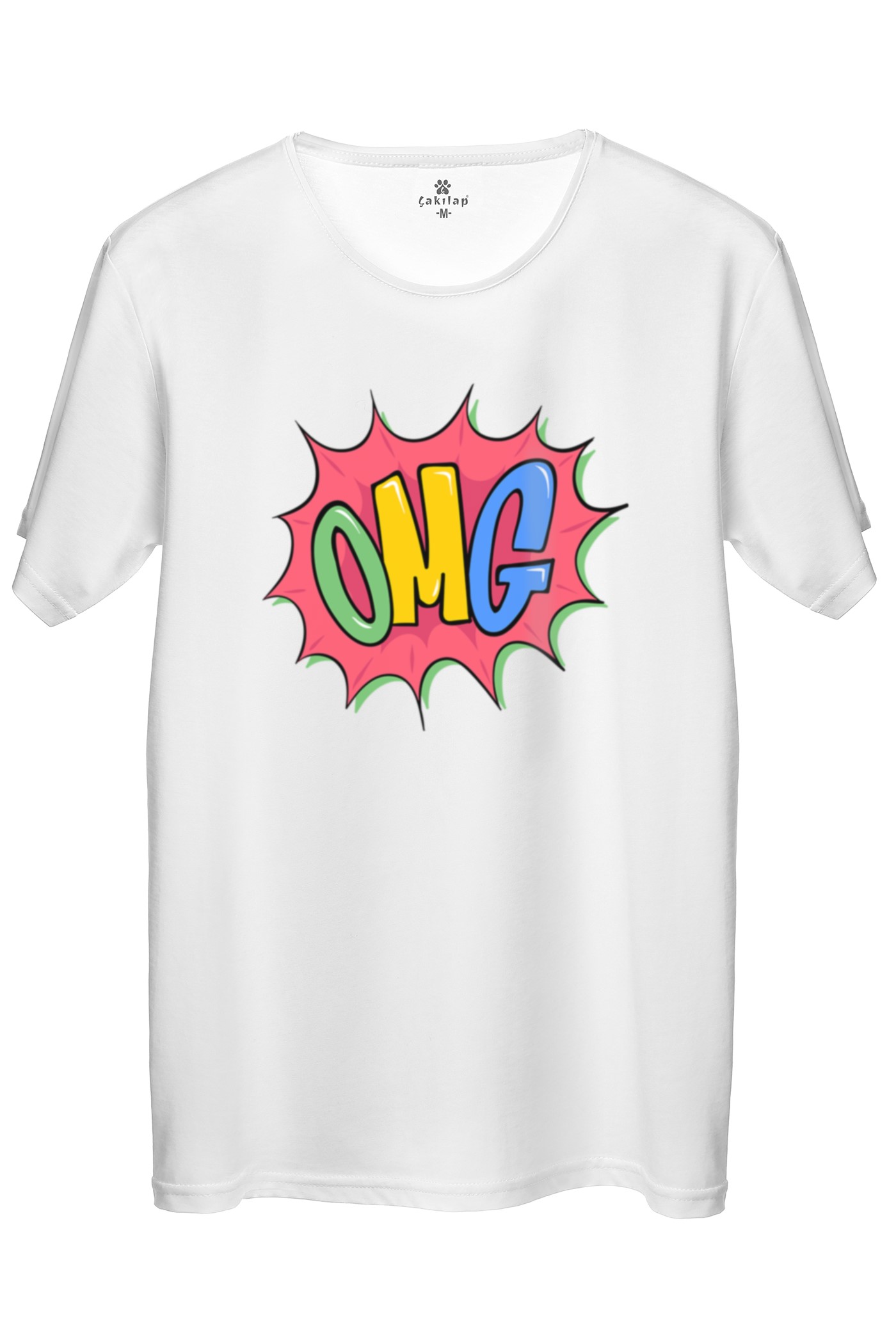 Omg  Baskılı Regular Tişört