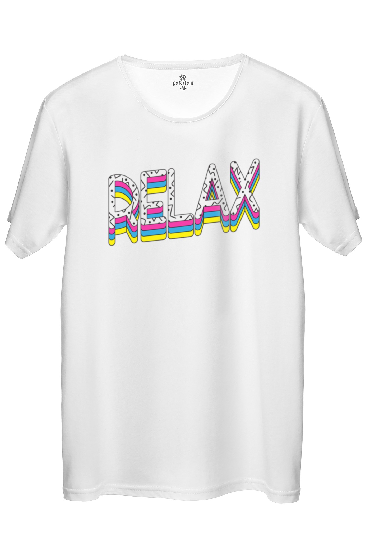 Relax  Baskılı Regular Tişört