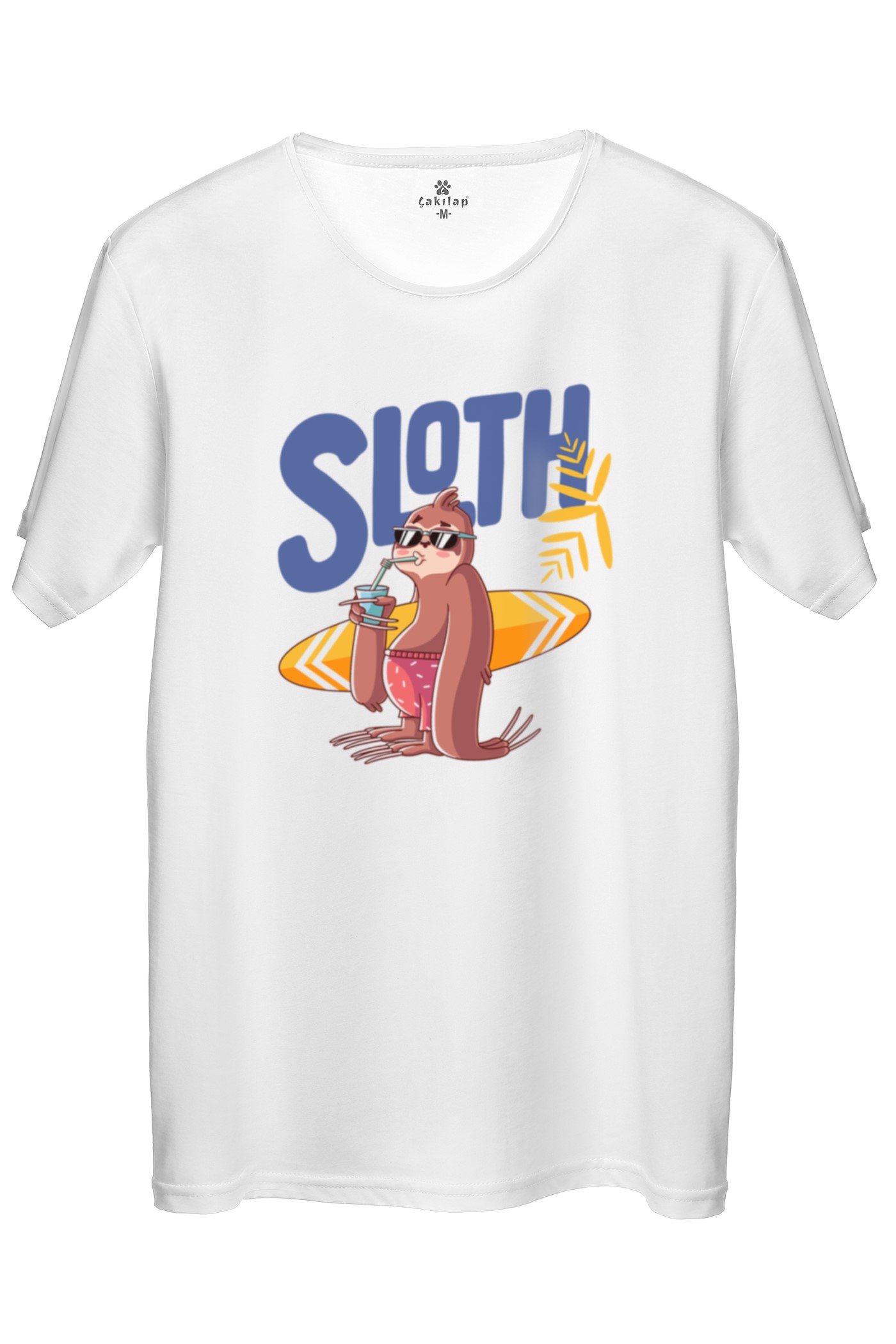 Sloth  Baskılı Regular Tişört