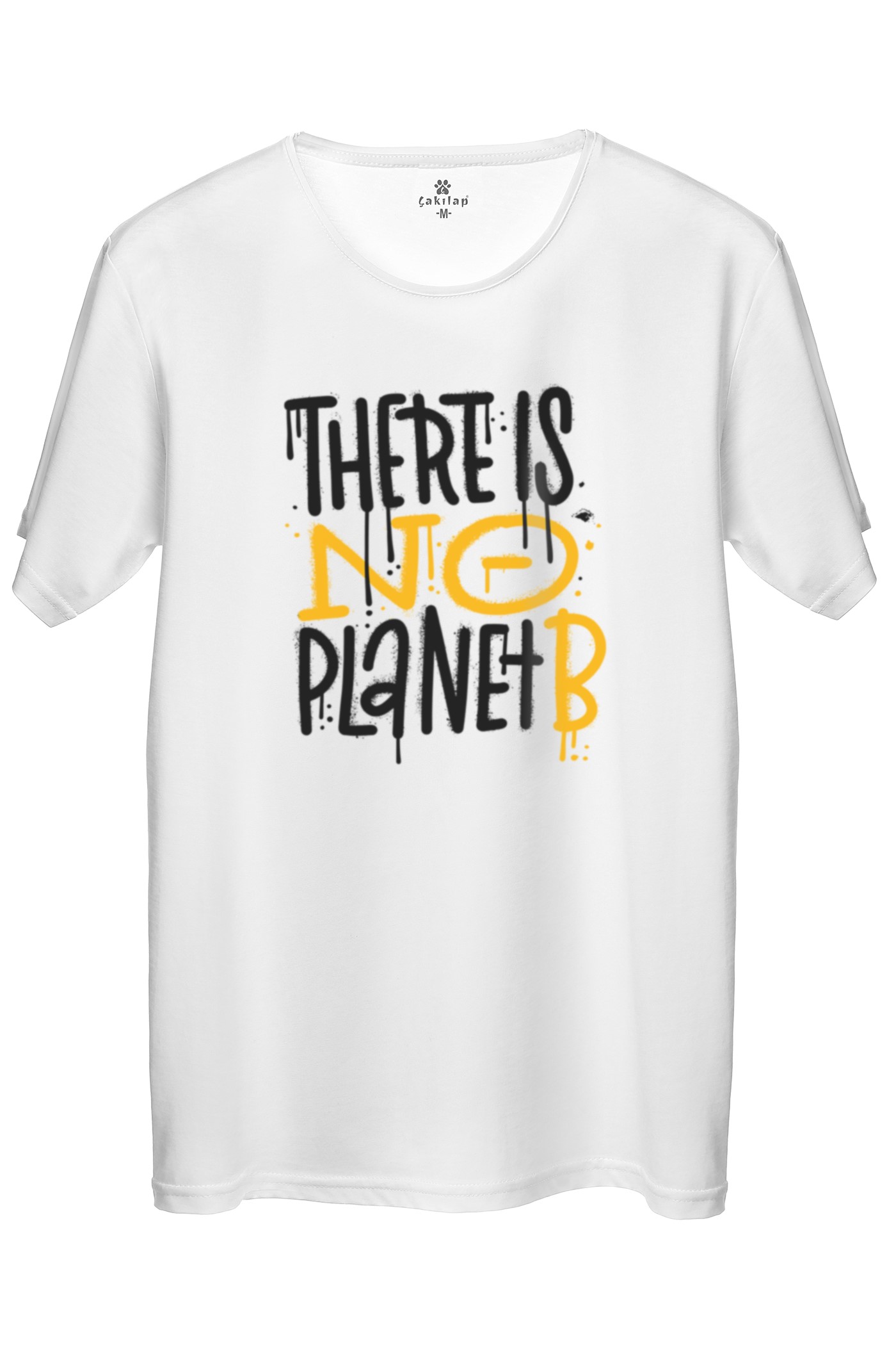 There İs No Planet  Baskılı Regular Tişört