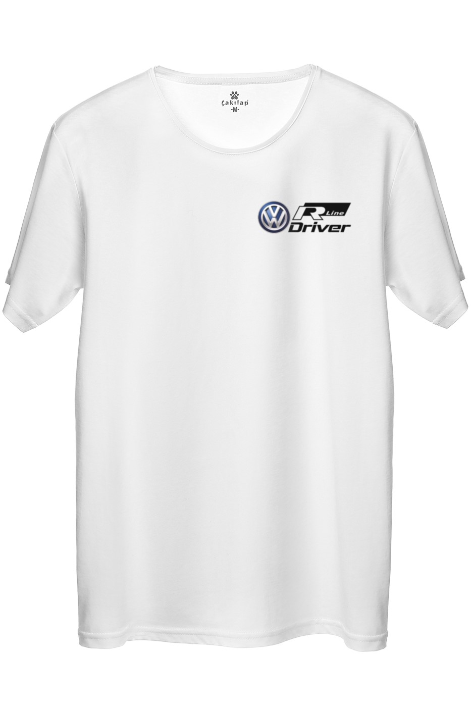 Vw R Line Driver Baskılı Regular Tişört