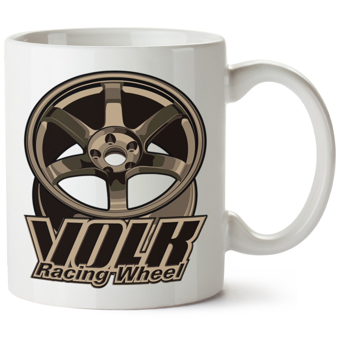 Wolk Racing Baskılı Porselen Kupa Bardak