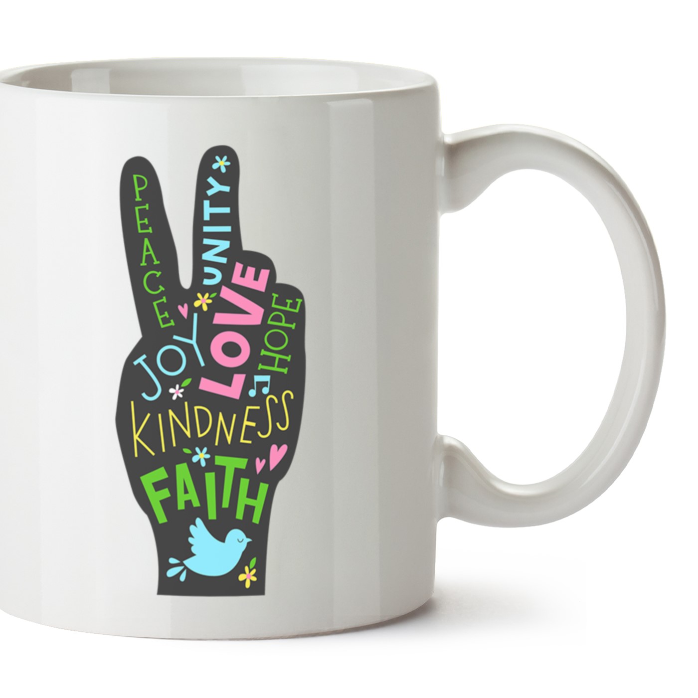 Zafer  Baskılı Porselen Kupa Bardak